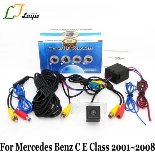 For Mercedes Benz C E Class W203 W211 2001~2008 / HD CCD Auto Parking Rear View Camera / Vehicle Back Up Reverse Camera NTSC PAL