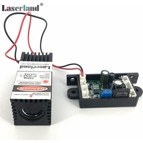 Fat Beam 30mW 532nm Green Laser Diode Module TTL Stage Laser Lighting DJ Show 12vdc