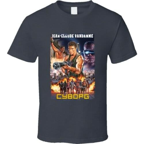 Jean Claude Van Damme Cyborg T Shirt