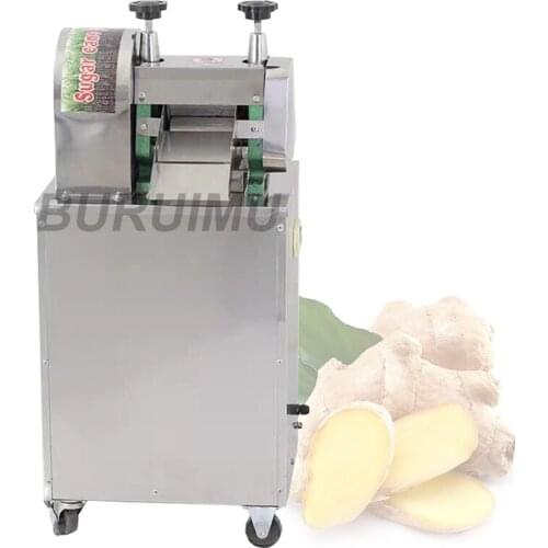 Commercial Manual Sugarcane Juicer Squeezer Machine Cane Crusher