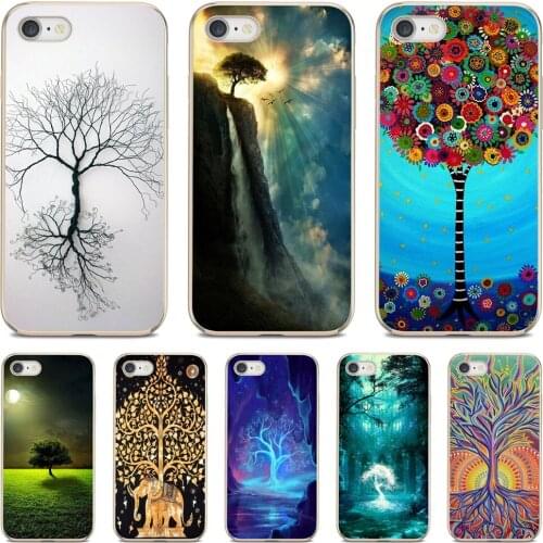 For Xiaomi poco X3 nfc F2 Pro M3 Mi 5X 6X Max Mix 1 2 2S 3 Mi5 Mi6 Mi3 Mi4 Natural world Tree of Life Flower Soft Cover
