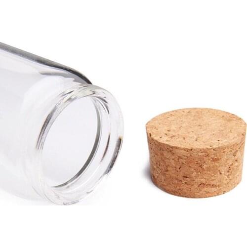 Hot 100 X100ml Glass Bottles with Cork Crafts Bottles Jars 100cc Empty Jars Containers Bottles