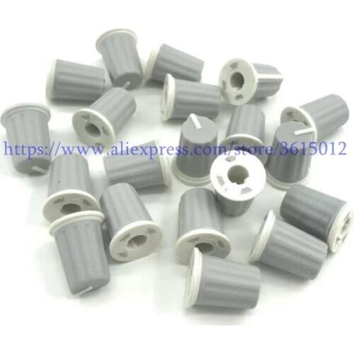 20PCS Replace Knob Cap For Pioneer DJM800 900 2000 NXS,Black EQ Rotary Knob - DAA1176 DAA1305 GRAY