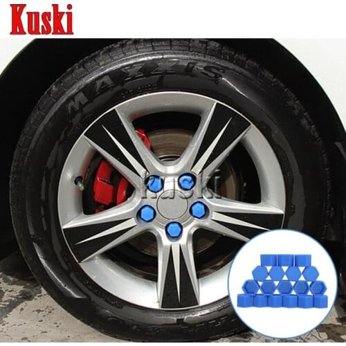 20X Car Wheel Hub Screw Cap Covers For Mercedes W211 W203 W204 W210 W205 W212 W220 AMG Accessories