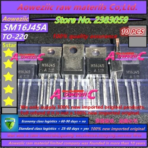 Aoweziic 100% new imported original SM16J45A M16J45 BUK9508-55A BUK9508 BU931T BU931ZT 30115 TO-220 single transistor triode