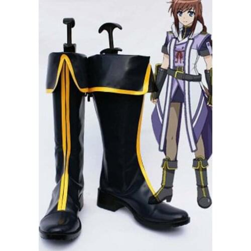 Dog Days Brioched Arquien Cosplay Shoes Boots For Adult Mens Halloween Party Cosplay Boots Custom Made