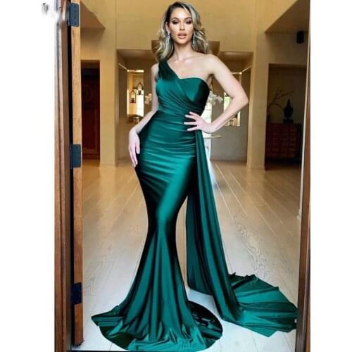 BLUEATOM Womens One Shoulder Evening Dresses