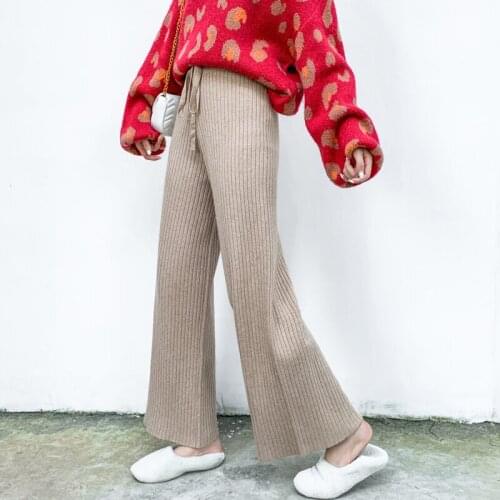 CBAFU Women's Knitted Trousers