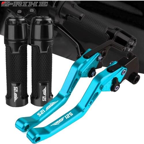 For APRILIA RS125 RS 125 2006 2007 2008 2009 2010 Motorcycle Accessorie Short Brake Clutch Lever Handlebar Hand Grips Handle Bar