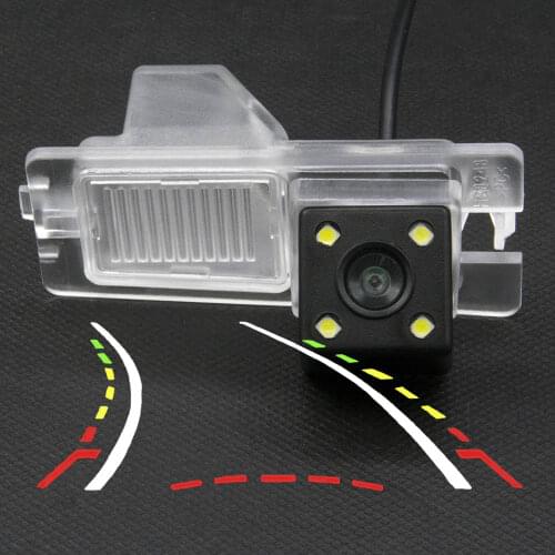 Dynamic Trajectory Tracks Car rearview camera for Ssangyong kyron rexton Night Vision BackUp Reverse Parking Car Camera