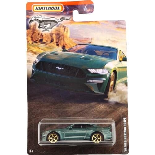 2020 Matchbox 1/64 Car 19 FORD MUSTANG COUPE Collective Edition Metal Diecast Car Alloy Model Car Kids Toys Gift