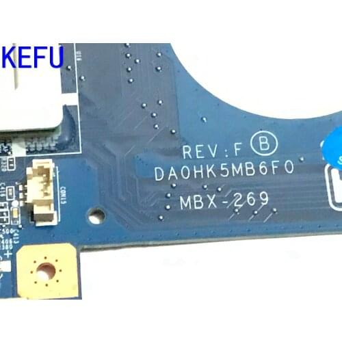 KEFU STOCK, MBX-269 DA0HK5MB6F0 REV : F A1876097A For Sony SVE151 SERIES Notebook mainboard,comapre plesae