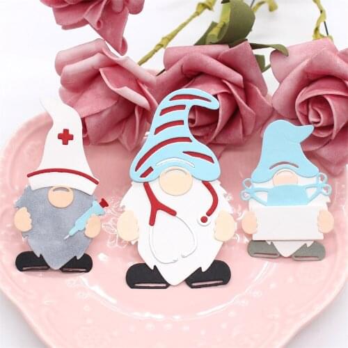 Doctor Gnome Builder Metal Cutting Dies Stencils for DIY Scrapbooking Decorative Embossing DIY Paper Cards