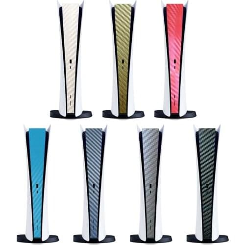 Console Middle Skin Sticker Host Decorative Stripe Console Center Part Protection Film Scratches-resistant Compatible with PS5