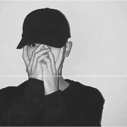 Do Not Know What To Buy This Timeless Classic Quality Washable Cotton Black Baseball Cap Cap Cap Man Trend Best Selling 2020