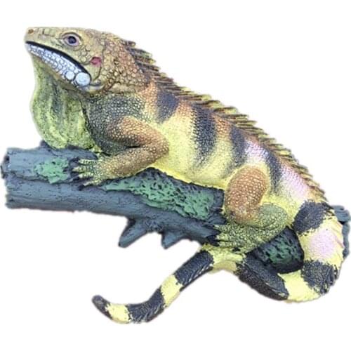 New Handmade Painted Spain Lizard 3D Fridge Magnets Tourism Souvenirs Refrigerator Magnetic Stickers Gift