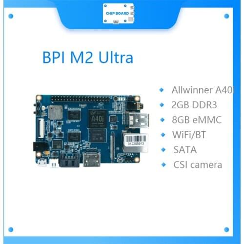 Banana Pi BPI M2 Ultra Quad Core A40i Allwinner Chip Development Board With WIFI&BT4.0,EMMC