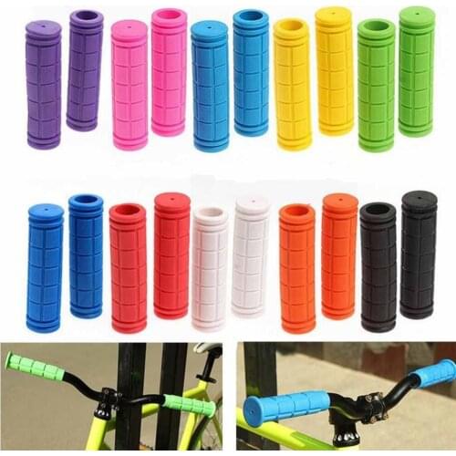 Rubber Handle Bicycle Soft Handlebar Kids Child Ice Skating Skateboard Stroller Tricycle Bike Faucet Handle Bar Grip