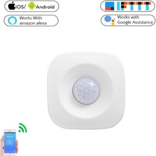 Smart PIR Motion Sensor Detector Smart Wifi Sensor Home Wireless PIR Motion Sensor Detector Alert Security Alarm Detector