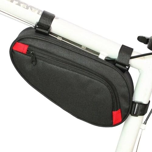E9LE MTB Bike Front Frame Triangle Storage Bag Bicycle Cycling Tube Waterproof Pouch
