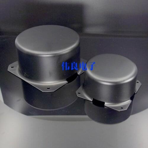 WEILIANG AUDIO black metal shielded ring transformer cover 90*50MM