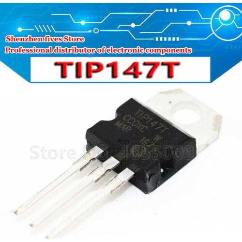 10pcs/lot TIP147T TIP147 Tertiary Transistor PNP Darlington TO-220