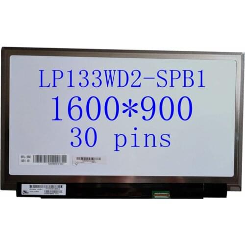 13.3 "HD+IPS 1600X900 edp 30Pin Matte LCD Screen LP133WD2-SPB1 laptop LED Screen Matrix