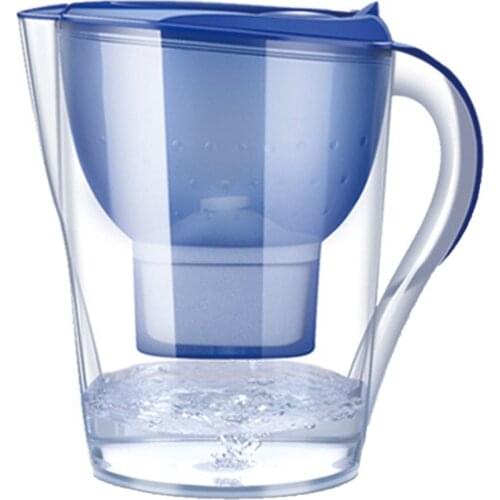 3.5L Water Pitcher Home Activated Carbon Net Kettle Office Water Purifier Food Grade Material Water Filter With Electronic Timer