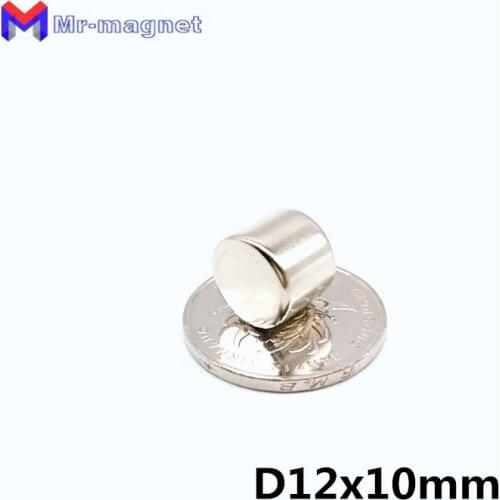 50pcs 12x10mm magnet Dia 12mmx10mm 12x10 Magnet 12*10 N35 Art Craft refrigerator D12x10mm magnet D12*10mm