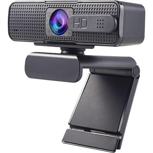 Auto Focus Full HD Webcam 1080P with Privacy Shutter Free Tripod - Pro Web Camera Dual Digital Microphone for PC Laptop Desktop