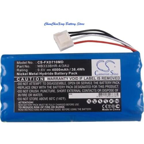 Cameron Sino 4000mA Medical Battery for Fukuda Cardimax FX-7100, FX-7102,FCP-7101,FX-2201,FX-7000,FX-7102,FX-8200,FCP-8100