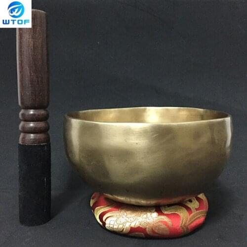 Chakra Singing Bowls Buddhist Yoga Meditation SPA Physiotherapy Sound Therapy Tibetan Handmade Metal Bowl