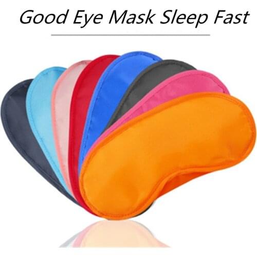 Sleep Eye Mask Natural Sleeping Eye Mask Eyeshade Cover Shade Eye Patch Soft Portable Blindfold Trave Cospaly Accessories