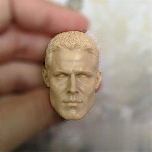 Unpainted 1/6 Scale The Arrow Oliver Head Sculpt Model For Action Figure Dolls Soldier Accessories Painting Exercise No.126