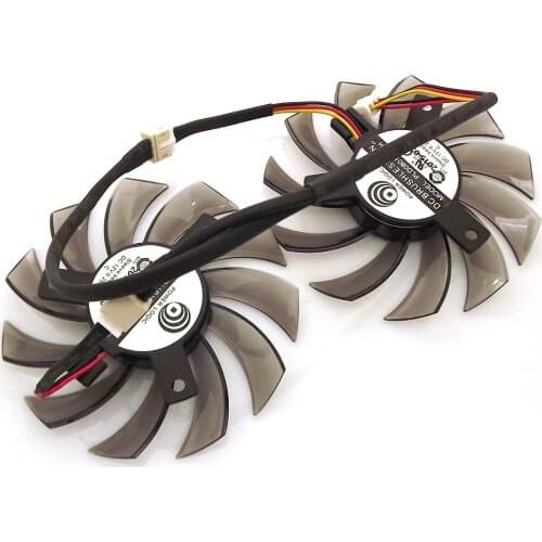 PLD08010S12H 3Pin 75mm DC12V 0.25A 40*40*40mm For GIGABYTE Graphics Card Cooler Cooling Fan