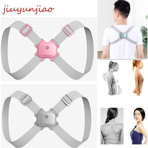 Adjustable Smart Back Posture Corrector Adult Back Brace Support Belt Shoulder Training Belt Correction Health Care Automatic