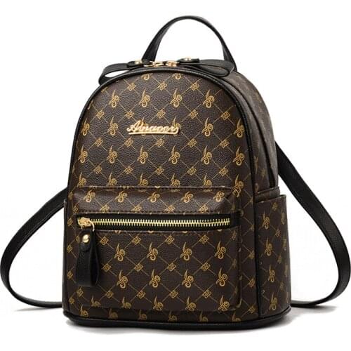 Bagpacks Female and Girls Women Backpack Leather Backpacks for Teenage Girls Female School Small Bagpack for Women 2019 mochila