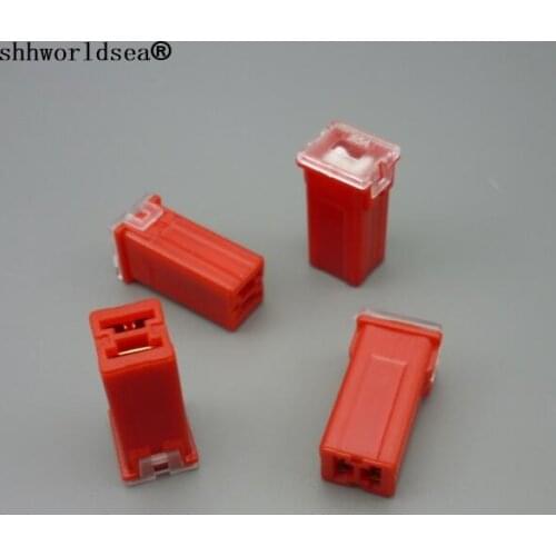 Shhworldsea 10PCS high quality 50A car fuse link auto fuse link PAL Pacific Car link female fuse connector Automotive Fuse
