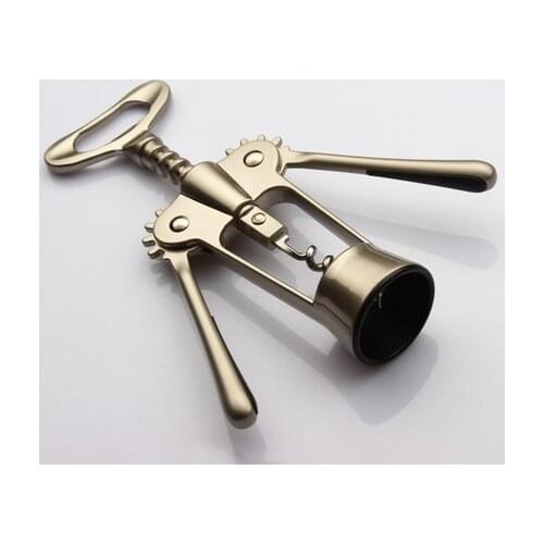 Wine Corkscrew Multifunctional Zinc Alloy Beer Bottle Cap Opener Bar Tools Wholesale Available(00258)