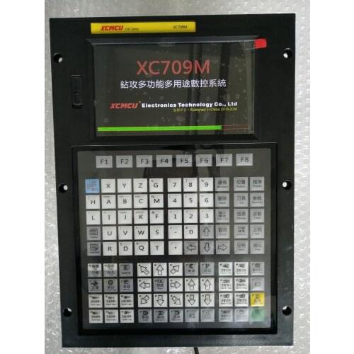 XC709MC 3-axis Drilling and Multi-function Multi-purpose CNC System Servo Tapping Digital Spindle Tool Magazine