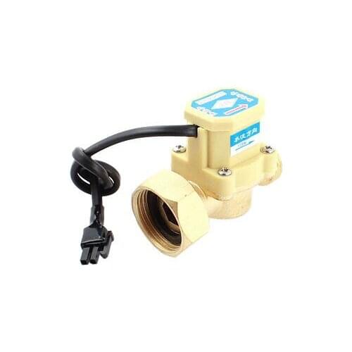 0.6MPa 0.75-5L/min 1/2PT Male to 1PT Female Water Flow Sensor Switch 120W 220V