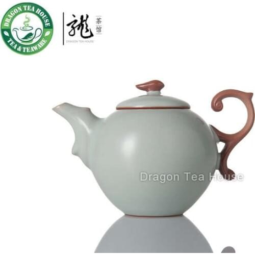 Phoenix * Ru Kiln Celeste Celadon Teapot 170ml 5.7oz HL