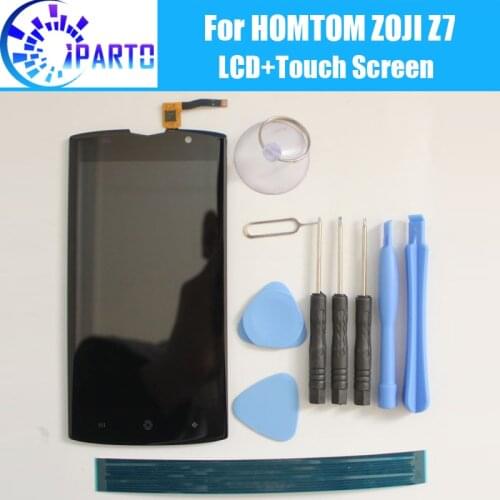 HOMTOM ZOJI Z7 LCD Display+Touch Screen 100% Original Tested LCD Digitizer Glass Panel Replacement For HOMTOM ZOJI Z7