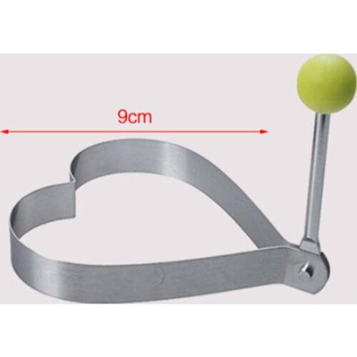 Kitchen Stainless Steel Pancake Mould Mold Ring Cooking Fried Egg Shaper Cook Heart Stars Flower Round Shape
