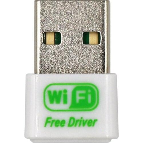 Mini WiFi Adapter Free Driver 150Mbps USB WiFi Adapter Receiver 2.4G Bluetooth Network Card Transmitter IEEE 802.11b/g/n