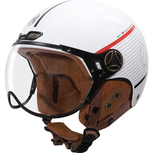 HNJ Motorcycle Helmet Open Face Men And Women Four Seasons General Half Helmet Motorbiker Scooter Riding Helmet Capacete Moto