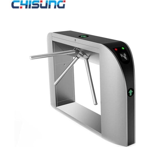 Half height tripod turnstile Semi automatic access control electric tripod turnstile gate