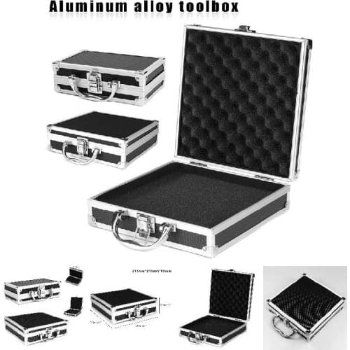 Portable Aluminium Carry Case Tool Box Storage Organizer Travel Tool Holder KI