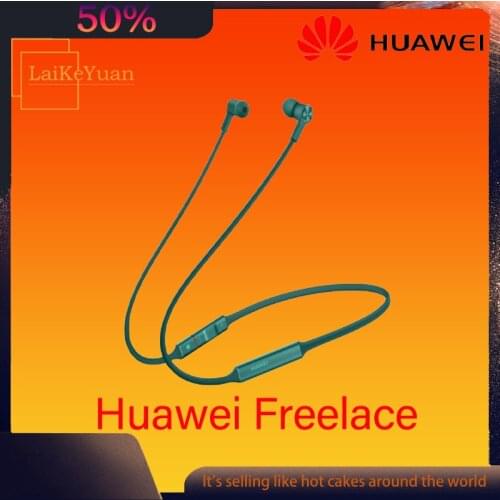 Huawei FreeLace Sport Earphones BT5.0 Wireless Bluetooth Headsets Fast Charging IP55 Waterproof Smart Magnetic Earphones