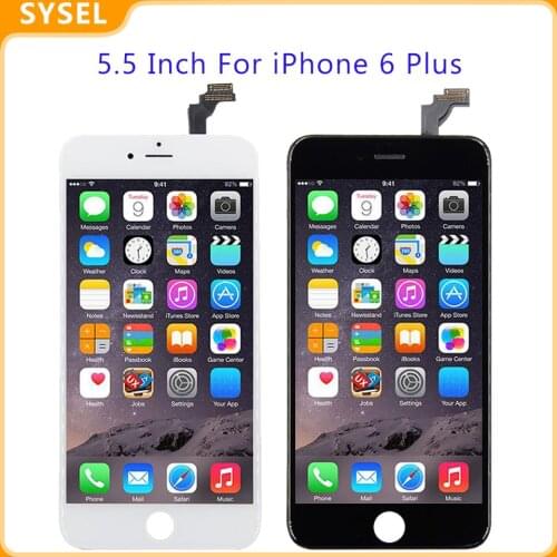 5.5 Inch For iPhone 6 Plus LCD Display Screen Digitizer Touch Panel Glass Sensor Assembly For IPhone 6 Plus Display Screen